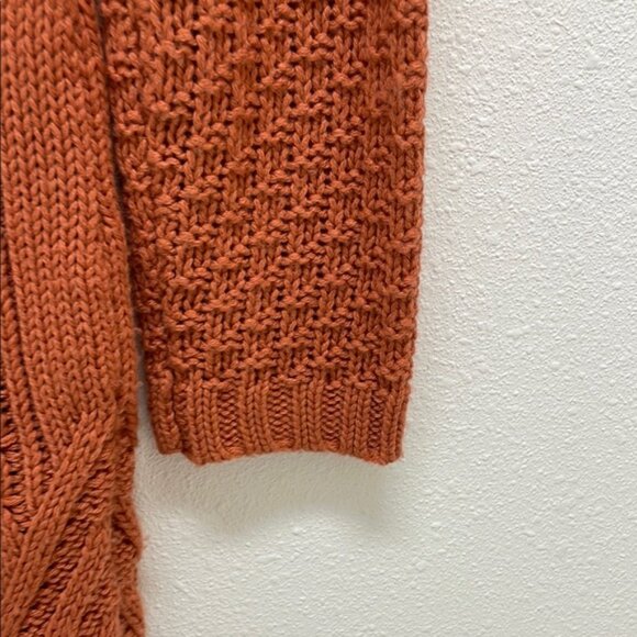 Charlotte Russe Burnt Orange Knit Dress Size S - Picture 9 of 12